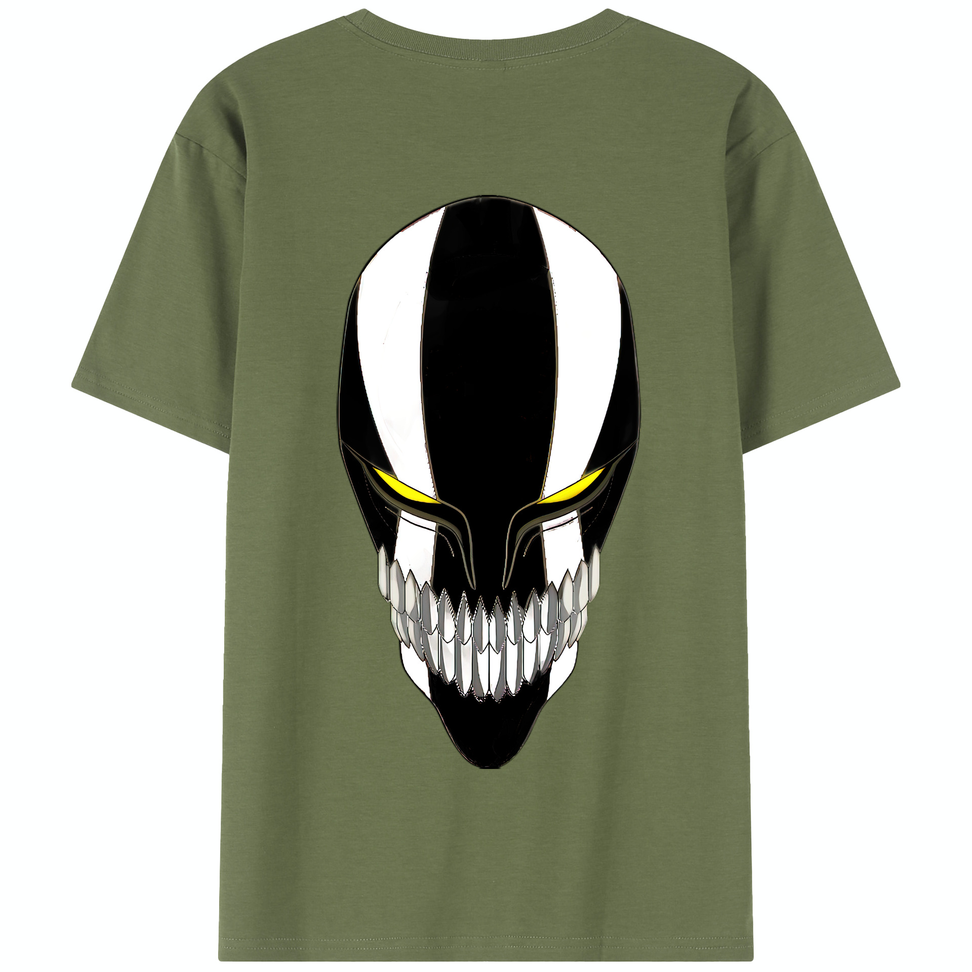 （画像用） ブリーチ 黒崎一護（くろさき いちご）BLEACH Kurosaki Ichigo 綿100％半袖Tシャツ（背面プリント）